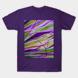 Abstract Grass 1 Digitally Enhanced 6 T-Shirt